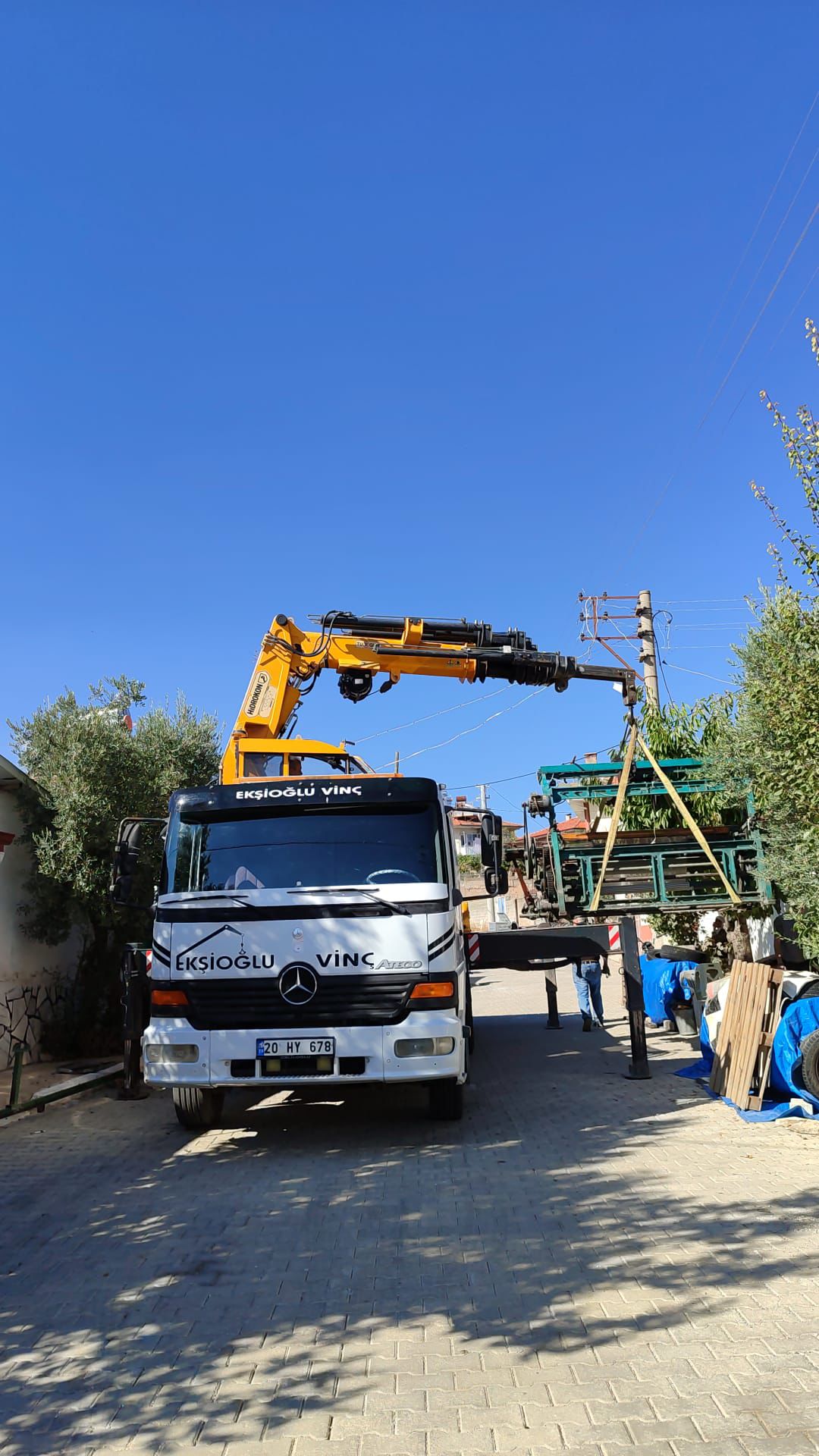 EKŞİOĞLU VİNÇ >05364936404< DENİZLİ