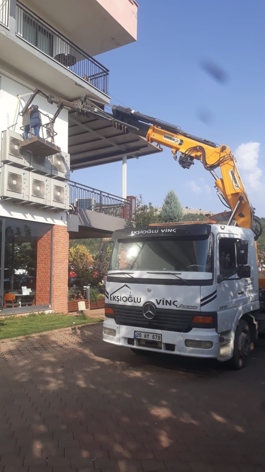 EKŞİOĞLU VİNÇ >05364936404< DENİZLİ