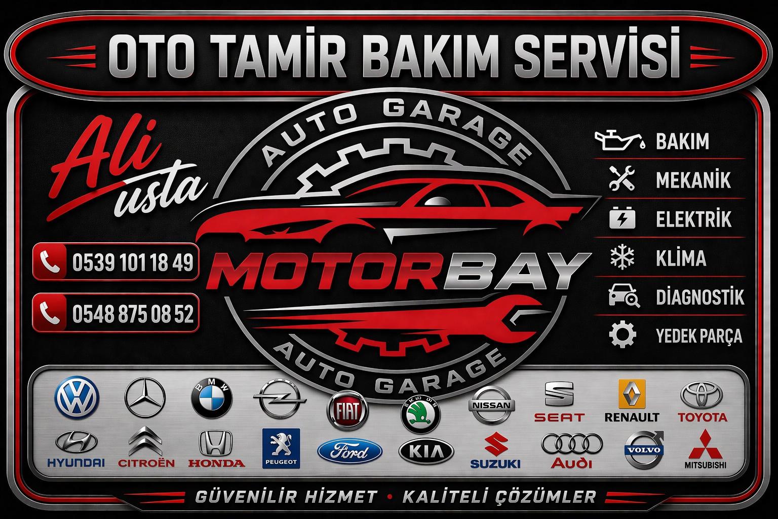 MOTOR BAY AUTO GARAGE 05391011849 KIBRIS