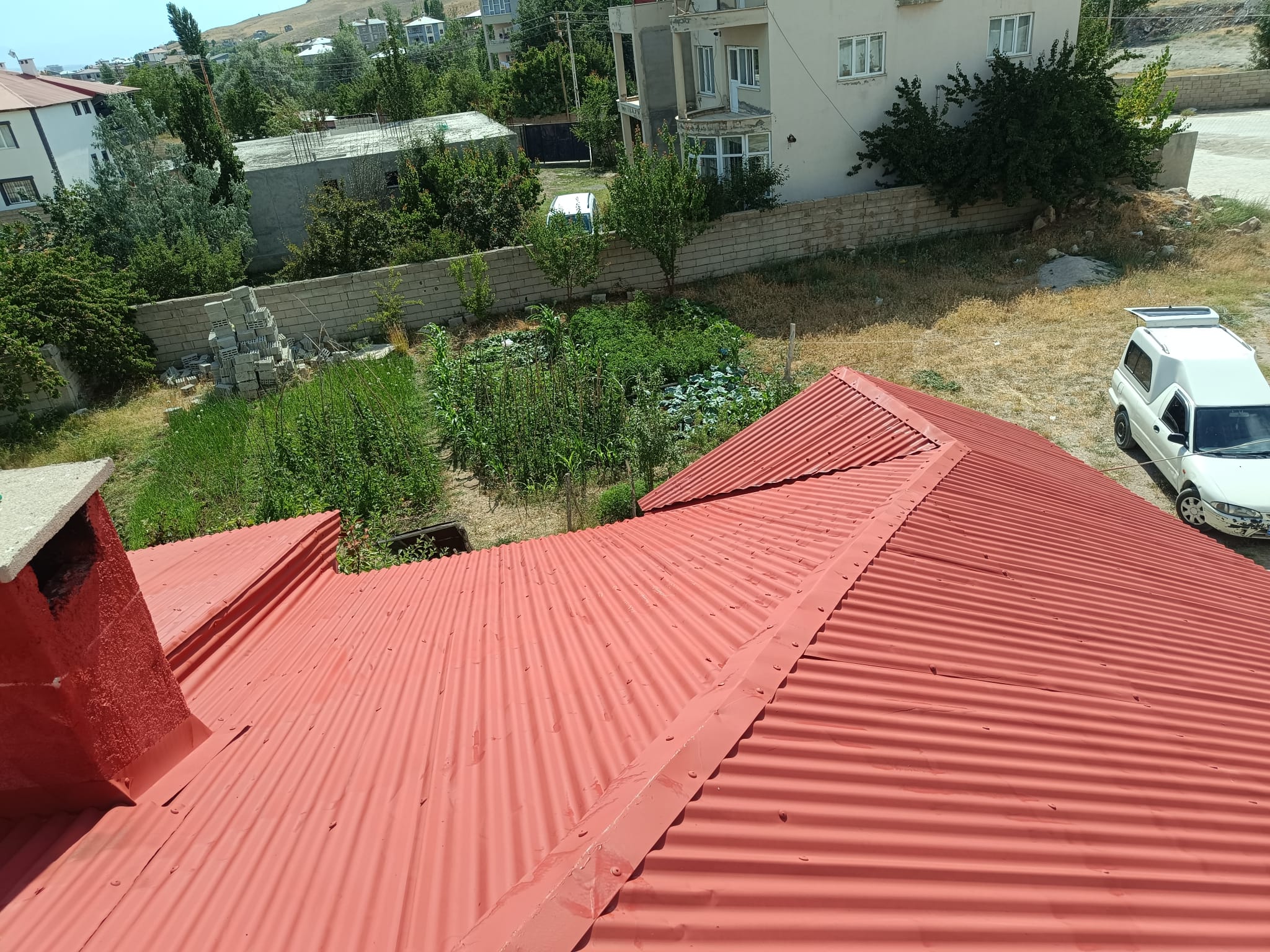 VAN ÇATI BOYAMA 05309571987